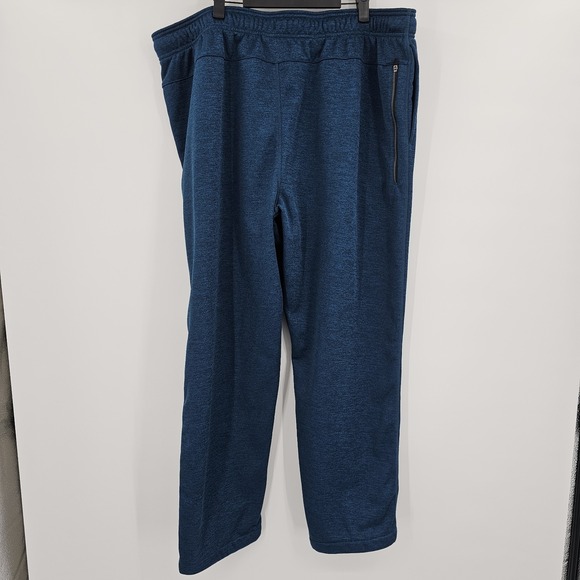 AND1‎ Mens Sweatpants 3XL Blue Straight Leg Pockets Performance - Picture 2 of 10